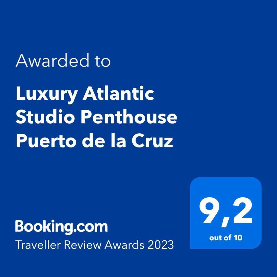 Luxury Atlantic Studio Puerto De La Cruz Dış mekan fotoğraf